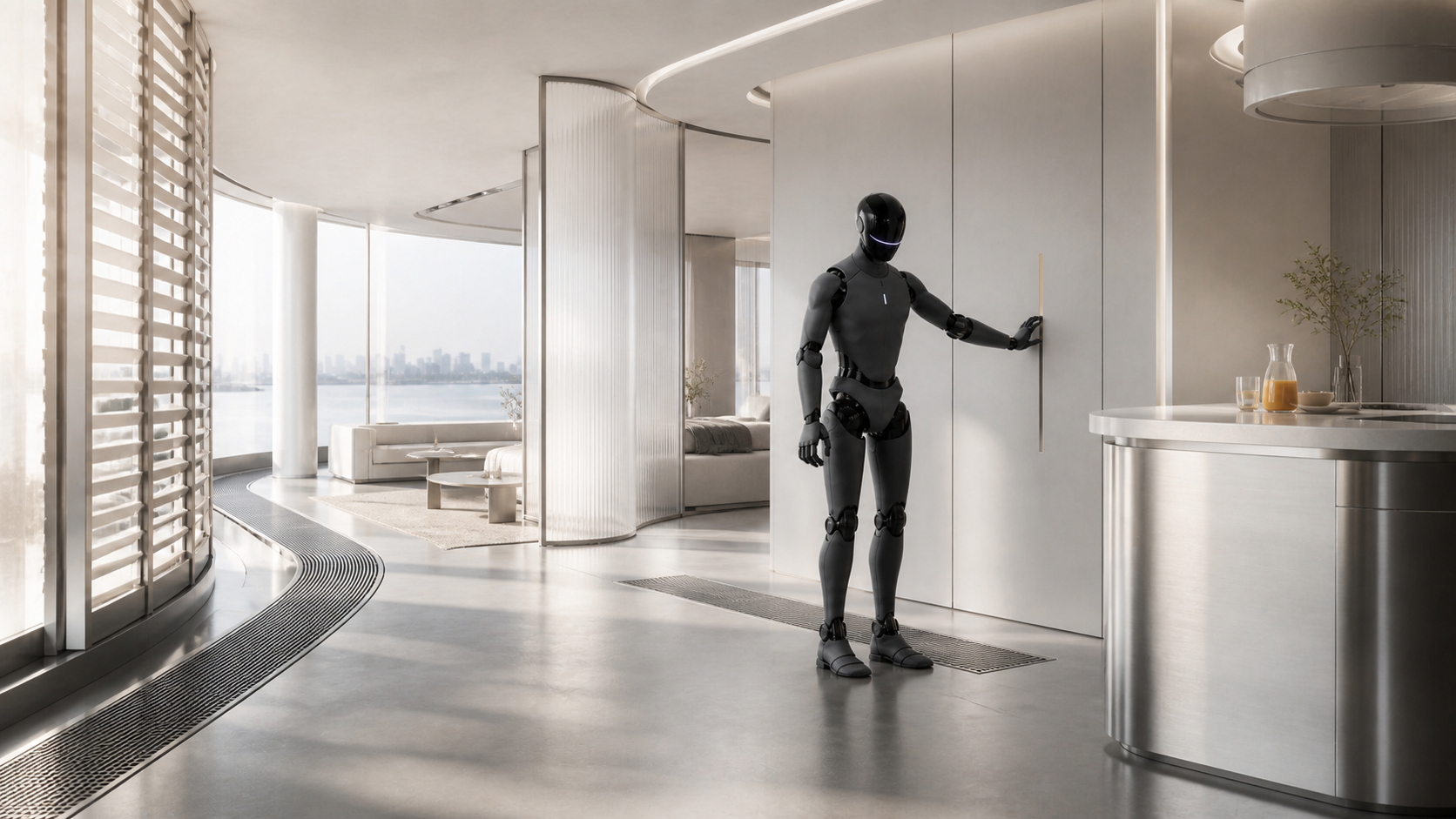 ROBOT / 01 正在联动未来住宅的采光、空气与早餐区域