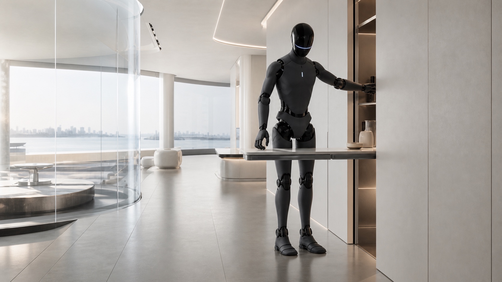 未来住宅中的完整 ROBOT / 01 家用机器人