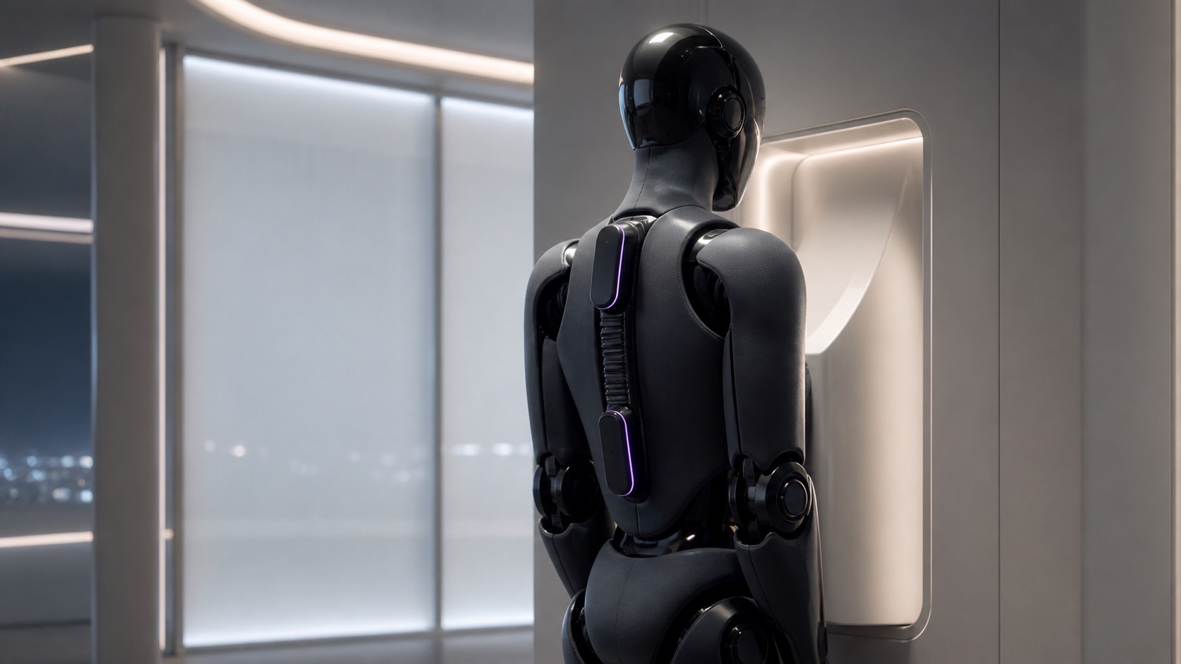 ROBOT / 01 背部本地感知与低功耗模块特写